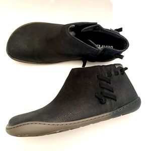 Camper Peu Cami Ankle Boots black/gray sole. Size 37